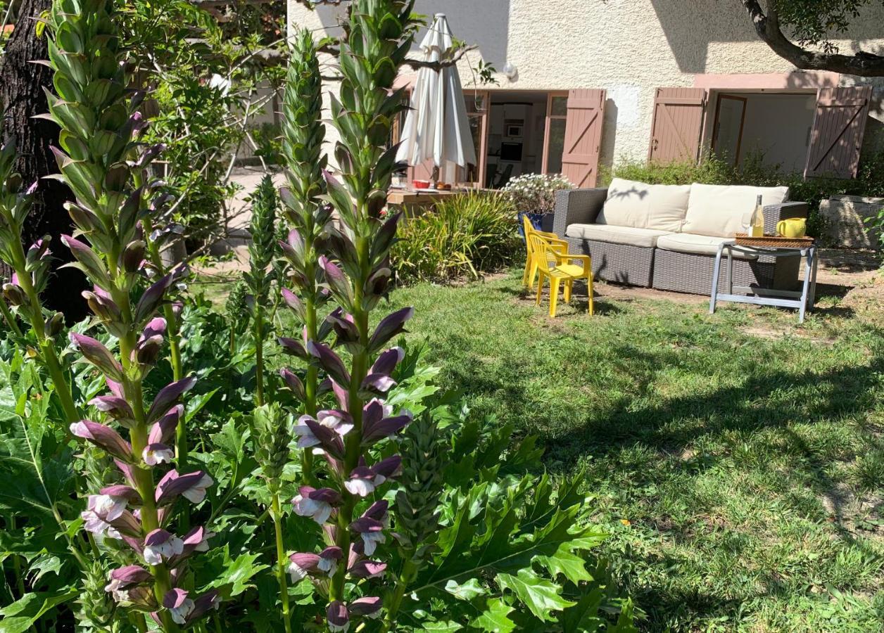 Large Private Garden, Quiet 2-Bedroom Apartment, Air Conditioning, Wifi, Parking Cassis Ngoại thất bức ảnh